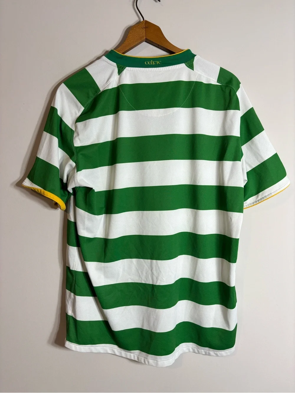 Nike Celtic FC Home Shirt Soccer Jersey 2008-2010 Large
